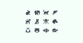 The Cats Meow: Free Animal Clipart and Icons in 20 Design Styles