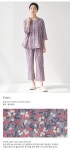 [메이플라워]쁘띠베리 7부 순면 여성 빅사이즈 잠옷 세트 [W CONCEPT]