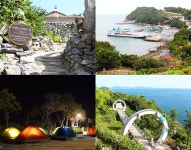 추천여행지 - 텐트 밖은 낭만 가득한 푸른 바다, 여수 금오도캠핑장 | 문화체육관광부