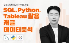 [멋쟁이사자처럼] 실습으로 배우는 현업스킬 : SQL, Tableau, Python을 활용한 캐글 데이터분석 | 공모전 대외활동-링커리어