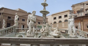 Pretoria Fountain in Metropolitan City of Palermo, Italy | Sygic Travel Pretoria Fountain in Metropolitan City of Palermo, Italy