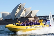 2024 30-Minute Sydney Harbour Jet Boat Ride: Thunder Twist