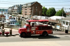 2023 Vintage Fire Truck Sightseeing Tour of Portland Maine