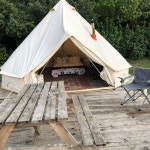 Brilliant!!! - Review of Bell Tent Glamping, Southampton, England - Tripadvisor