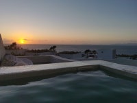 View the sunset from your own jacuzzi - Review of Sol Mate Suites, Oia, Greece - Tripadvisor
