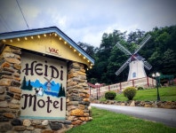 Cute on the outside - Review of Heidi Motel, Helen, GA - Tripadvisor