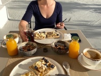 Best vegan hotel we ever experienced! Feels like visiting old friends. - Review of Mod Santorini, Firostefani, Greece - Tripadvisor