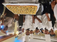 They have a lot of varieties, and you can see them cooking mainly Indian bread in front of you. - Review of Club Mahindra Kanha... 