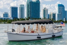 2024 Luxury Shared E-Boat Cruise with Wine and Charcuterie Board