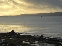 Chalet with amazing views over the water - Review of Buxa Farm Chalets, Orphir, Scotland - Tripadvisor