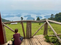 What a place 😍 - Review of Lake Bunyonyi View Lodge, Bufuka, Uganda - Tripadvisor