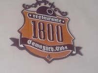 Logo - Restaurant 1800, 쿠바 사진 - 트립어드바이저