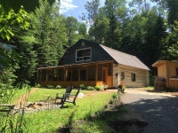 BEAUTIFUL LOG HOME IN TREMBLANT - La Sauvage Has Terrace and Balcony - UPDATED 2019 - TripAdvisor - Mont Tremblant Vacation Rental