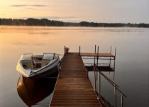 New! Lakefront Cottage on Chain of Lakes, Grill, Yard, Firepit, Dock, Dogs OK UPDATED 2024 - Tripadvisor - Three Lakes Vacation... 