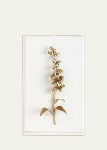 Tommy Mitchell Original Gilded Foxglove Study on Linen - Bergdorf Goodman Tommy Mitchell Original Gilded Foxglove Study on Linen