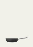 Smeg 12 Nonstick Wok, Black - Bergdorf Goodman Smeg 12 Nonstick Wok, Black