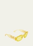 Versace Mens Medusa-Logo Oval Sunglasses - Bergdorf Goodman Versace Mens Medusa-Logo Oval Sunglasses