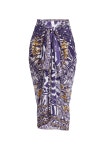 Sea Jasper Border Print Pareo Coverup - Bergdorf Goodman