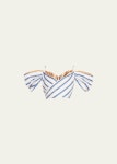 Silvia Tcherassi Khandi Off-Shoulder Striped Top - Bergdorf Goodman Silvia Tcherassi Khandi Off-Shoulder Striped Top