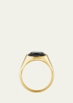 KINRADEN Mens The Brethren 18K Gold Signet Ring - Bergdorf Goodman KINRADEN Mens The Brethren 18K Gold Signet Ring