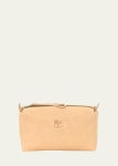 Il Bisonte Classic Zip Leather Clutch Bag - Bergdorf Goodman Il Bisonte Classic Zip Leather Clutch Bag