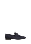 Manolo Blahnik Perrita Suede Penny Loafers - Bergdorf Goodman