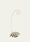 MacKenzie-Childs Courtly Check Ornament Stand - Bergdorf Goodman MacKenzie-Childs Courtly Check Ornament Stand