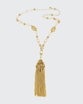Ben-Amun Chain Tassel Pendant Necklace - Bergdorf Goodman Ben-Amun Chain Tassel Pendant Necklace