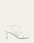 Versace 155mm La Medusa Platform Satin Mary Janes - Bergdorf Goodman