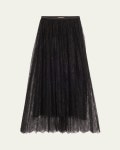 Milly Leopard Sequins Long Pencil Skirt - Bergdorf Goodman