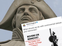 Historic England Stokes Controversy After Nelsons Column Demolition Tweet