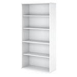 Customer Favorite Series C Elite 66H Bookcase Storage Wall in Hansen Cherry - Engineered Wood | AccuWeather Shop BBF Series C... 