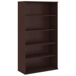 Customer Favorite Series C Elite 66H Bookcase Storage Wall in Hansen Cherry - Engineered Wood | AccuWeather Shop BBF Series C... 