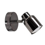 Lighting | Benton Black Indoor Wall Spotlight | ValueLights