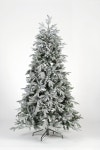 Christmas Trees | SnowTime Lake Forest 6ft Artificial Snowy Christmas Tree | SnowTime