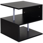 Coffee & Side Tables | Side Coffee Table Sofa Ottoman Couch Room Console Stand End TV Lap | HOMCOM