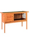 Pet Bedding & Furniture | Pet Vida Single Wooden Pet Hutch Rabbit House | Home Discount