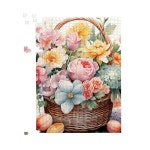 Games & Puzzles | Easter Watercolour Basket Jigsaw Puzzle | Warren Reed - Designer