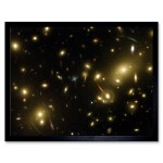Wall Art & Pictures | Hubble Space Telescope Image Gravity Galaxy Cluster Abell 2218 Giant Cosmic Magnifying Glass View Distant... 