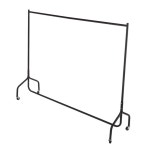 Storage | All Metal Super Heavy Garment Clothes Rail - 6ft | Oypla
