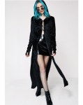 Leopard Silk Longline Kimono | Dolls Kill Animal Attraction Silky Kimono