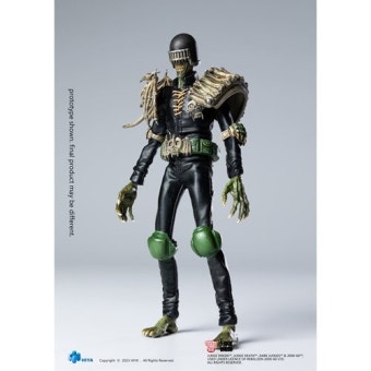 Judge Dredd Judge Death Exquisite Super Series 1:12 Scale Action Figure - Previews Exclusive