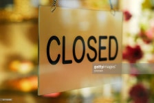 Closed Sign Stock Photo | Getty Images DOF on sign edge