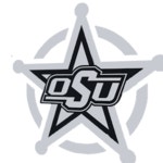 Football Cowboy Sticker by Oklahoma State University for iOS & Android | GIPHY