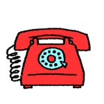 Phone Telephone Sticker by Alabaster Pizzo for iOS & Android | GIPHY