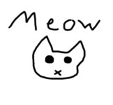 Meow Sticker for iOS & Android | GIPHY