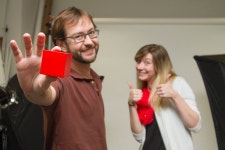 The mighty red cube.... - McGraw-Hill Education Office Photo | Glassdoor