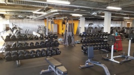 Gym View, Dumbells... - 3form Office Photo | Glassdoor Gym View, Dumbells... - 3form Office Photo