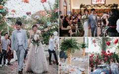 This fairy tale wedding at The White Rabbit had a horse-drawn carriage & the most whimsical details - Her World Singapore This... 