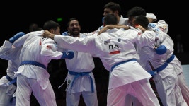 Yerevans European Karate spectacle